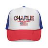 Charlie Kirk A True Patriot Tribute Trucker Hat. Patriotic Baseball Hat. And For Charlie Kirk.