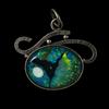 Natural Opal Pendant Quality 25 ct 925 Sterling Silver Oval Cut October Birthday Birthstone