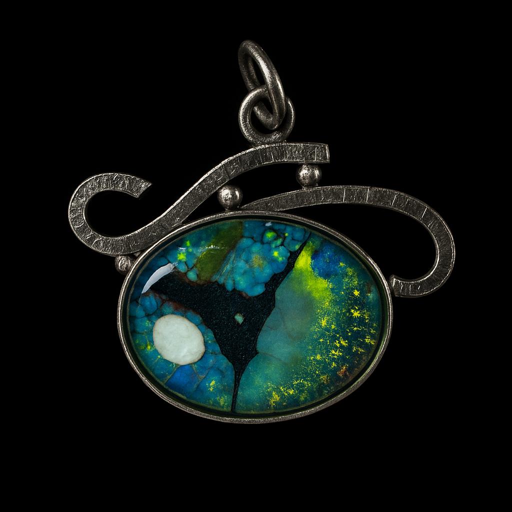 Natural Opal Pendant Quality 25 ct 925 Sterling Silver Oval Cut October Birthday Birthstone