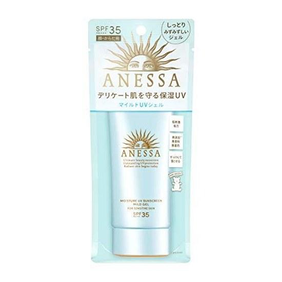 ANESSA 35-49 SPF Moisture UV Mild Gel N Sunscreen Fragrance-Free