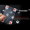 Transparent Frosted White Pvc Plastic Playing Cards Waterproof Durable Poker Cards For Casino Party Game Adults