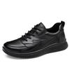 Autumn New Shoes for Men Genuine Leather Shoes Fashion Casual Sport Shoes Comfortable Lace-up Sneaker