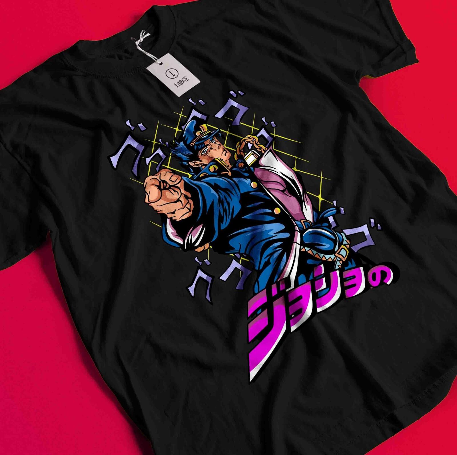 Футболка Jojo s Bizarre Adventure Футболка Джонатан Джостар Футболка Дио Джотаро Куджо BB956 3XL