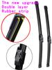 For BMW X2 F39 2017-2023 Double Rubble Car Wiper Accessories Auto parts Cleaning windshield Windscreen Frameless