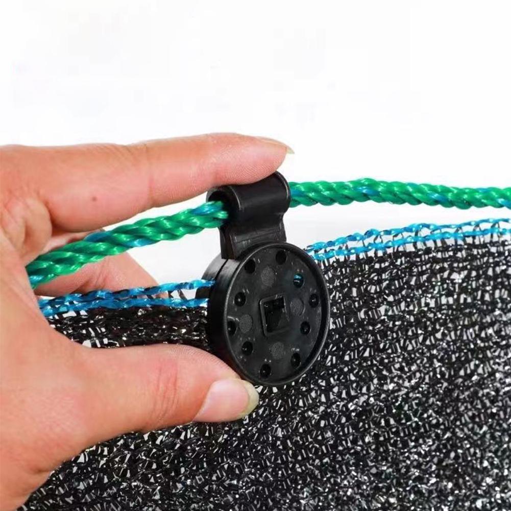 50Pcs Sunshade Net Specific Fixing Clip Greenhouse Film Clip Light Blocking Insect Proof Mesh Clip Greenhouse Accessory Buckle