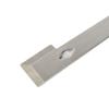 Glossy Stainless Steel J-Shaped Beehive Scraper for Prying Bee Frames