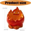Funny Resin Flame Statue Key Bowl And Decorative Tray For Entryway Tabletop Display Practical Storage Container