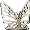Butterfly Decor Storage Rack Wall Decor Wooden Display Shelf Butterfly Hanging Wall Organizer
