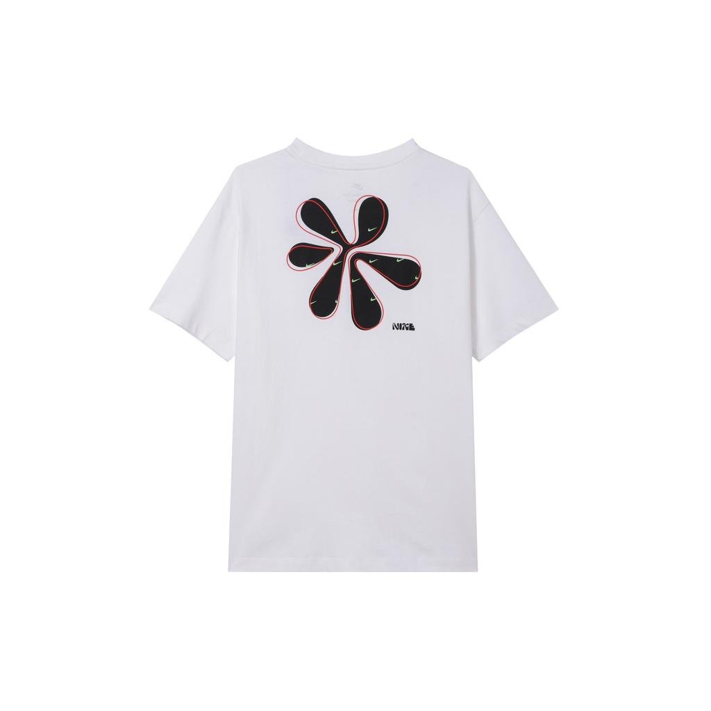 Nike Drop Shoulder Sleeve T Shirt Women's White DR9003-100
