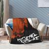 My Chemical Romance Rock Music Flannel Blankets Novelty Throw Blankets for Home 125*100cm Bedspreads
