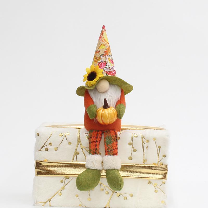 Thanksgiving Gnome Figurines: New Harvest Festival Hanging Ornaments