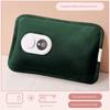 Rechargeable Explosion-Proof Hot Water Bottle, Electric Heating Pad for Bed, Cute Plush Hand Warmer for Women, Warming Gadget