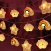 Star Cloud Rainbow Light String LED Star Light Children's Birthday and Children's Day Room Decoration Light