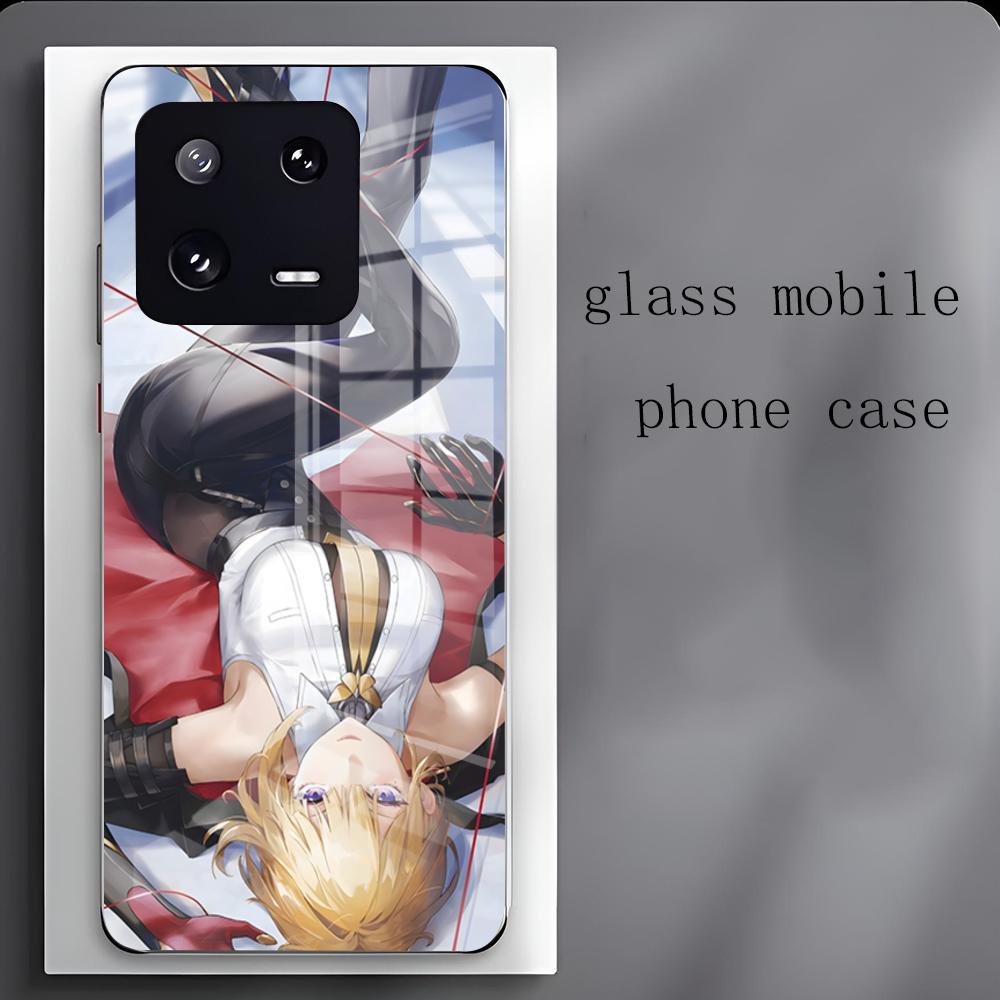 

Evelyn Chevalier Phone Case Suitable For Xiaomi 15 14 13 12 11 POCO REDMI NOTE Pro Glass Phone Case Premium New Popular XiaomiPOCOX4PRO5G