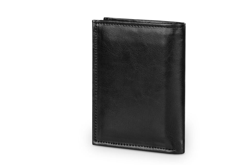 Men' Leather Wallet Kantyk Black
