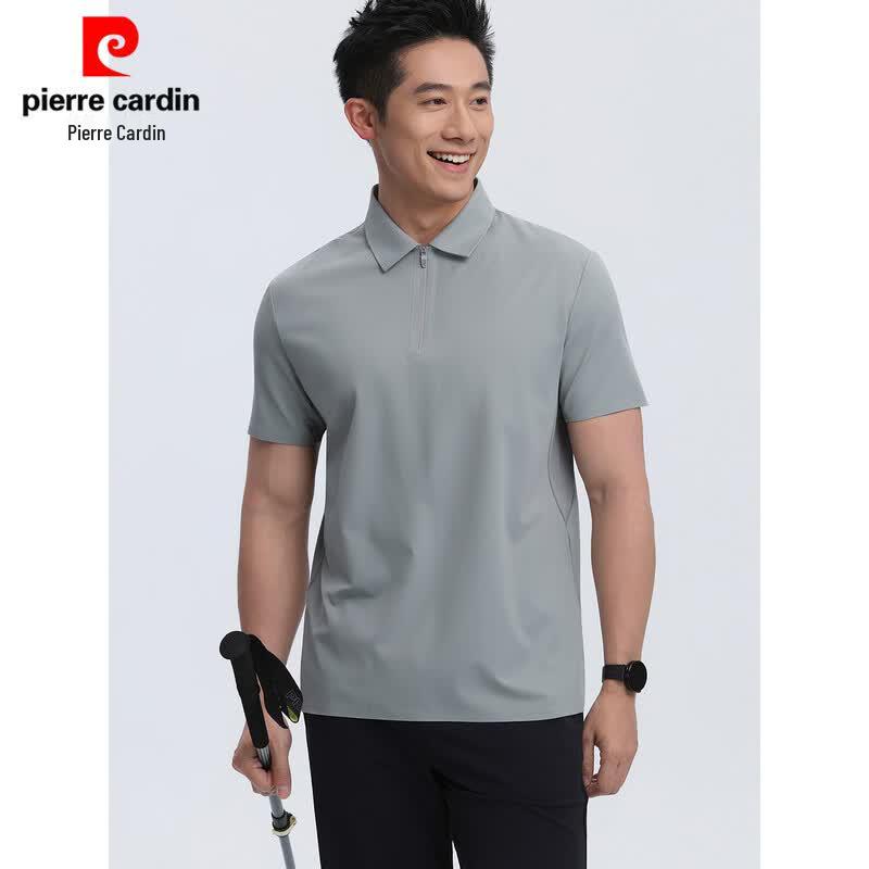 Pierre Cardin Men's Quick-Dry Breathable Polo T-Shirt
