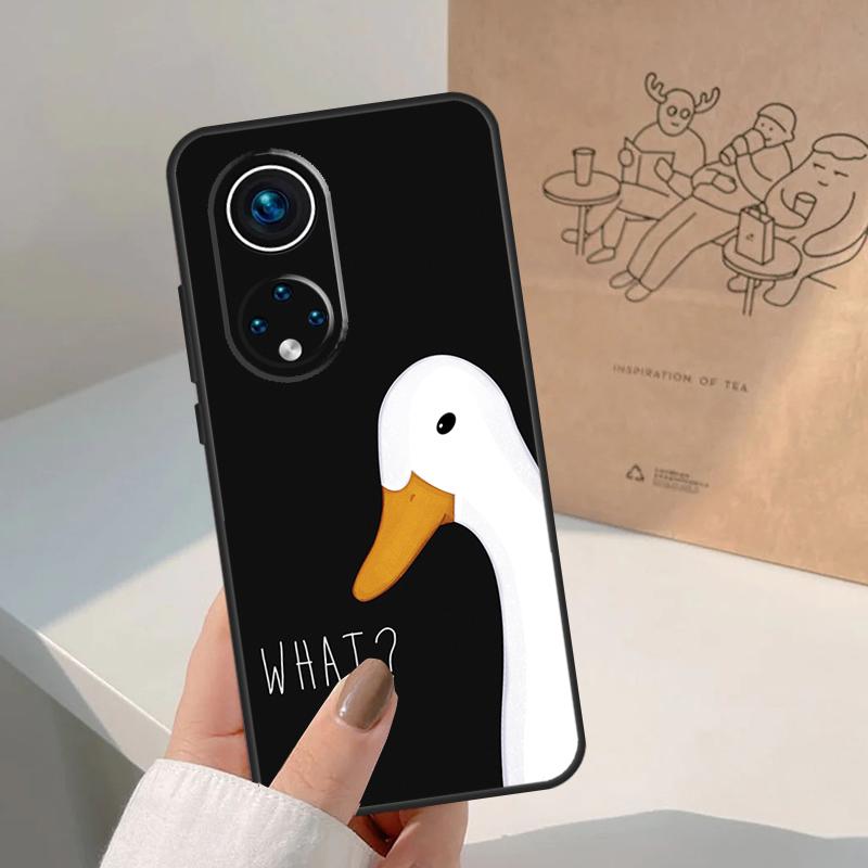 Cartoon Lustige Gans Für Honor Magic 8 7 6 5 Pro Hülle Für Honor X9d X9c X9b X9a X8c X8b Win 200 400 50 70 90 Lite