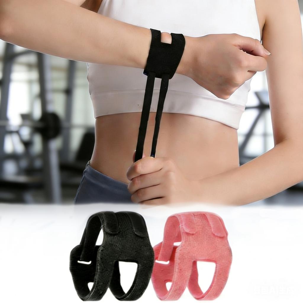 Sports Wrist Guard Elastic Adjustable Support Wrist Straps Breathable Sweat-Resistant Sports Yoga Wrist Band Tennis Wrist Guard