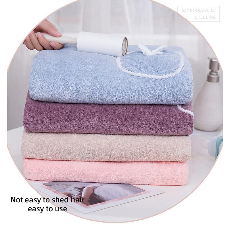Plus Size Women's Wearable Shower Skirt,Women's Coral Fleece Wearable Bath Skirt Towel, Absorption Water Quick Drying Salon Spa Sauna Wrap Robe