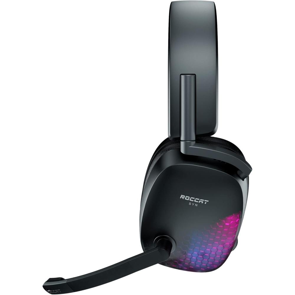 Roccat Gaming Headset Syn Max Air Black Pc Ps5 Ps4 Switch 3d Audio