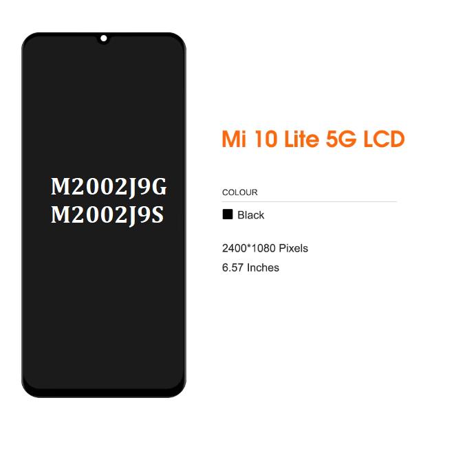 TFT For Redmi 10X 5G 10X Pro 5G MI 10 Lite 5G LCD Display with Touch Screen Glass Panel Assembly