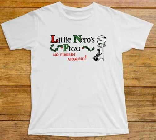 

Little Nero s Pizza T Shirt 1033 Home Alone Christmas Comedy Movie Elf Scrooged 4XL