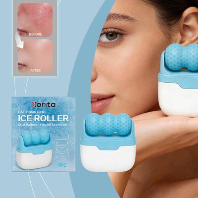 Cooling Facial Roller Massager, Gentle & Soothing, Hydrating Skin Care Tool for Face Contouring & Moisturizing