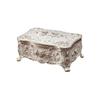 High Quality Zinc Alloy Jewelry Box With Delicate European Engraving Decorative Trinkets Box Ideal For Gift Giving