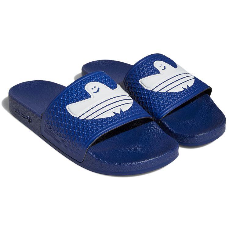Adidas Shmoofoil Slides Victory Blue Unisex Sneakers Cloud-White H03371