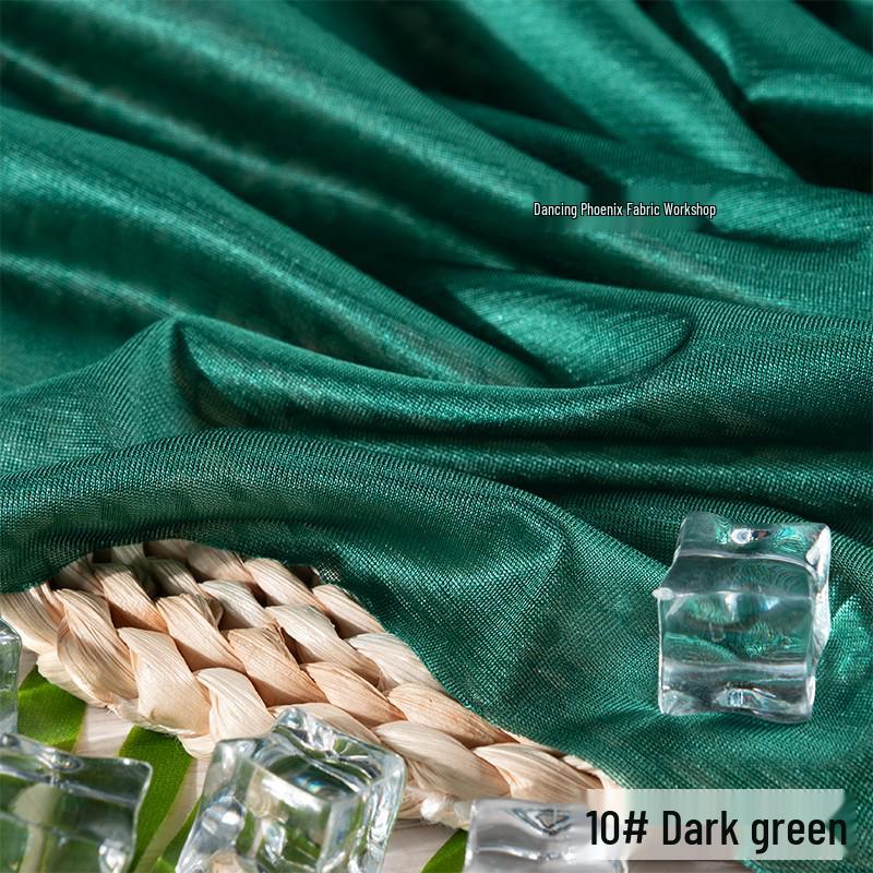 40D Warp-Knitted High-Elasticity Luster Chiffon Lining - Silky, Breathable Fabric for Dresses