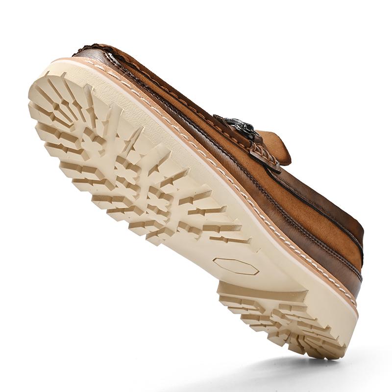 Pánské šaty Business kožené boty Ležérní Slip on Shoes Mokasíny