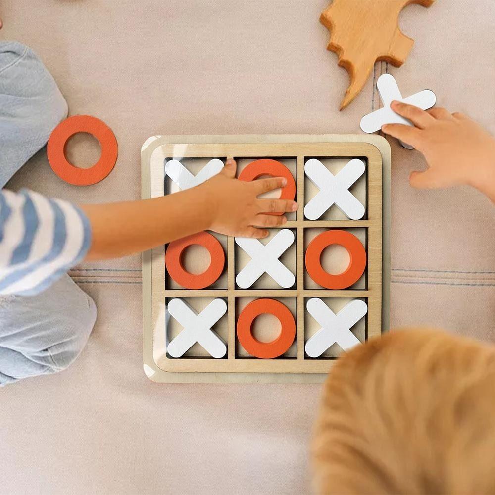 Table Game Board Game Puzzle Table Game XO Chess Game Tic Tac Toe Game Interest Chess Board Game