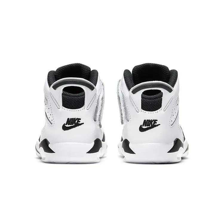 Air Jordan 6 Retro Little Flex Toddler 'White Black' (Unisex) White / Pure Platinum / Black Toddler Shoes CT4417 100