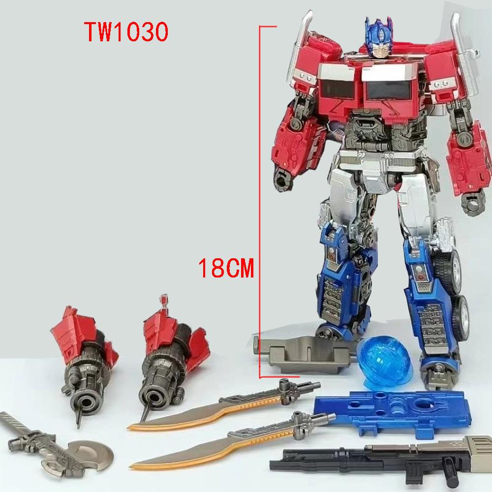 Baiwei Shockwave TW1028 Παιχνίδια Μεταμόρφωσης Sentinel Prime TW1024 Μοντέλο Ironhide TW1026 Ρομπότ Bumblebe TW1025 Φιγούρα TW1030