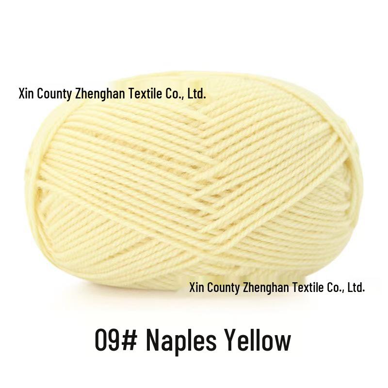 Snowy Velvet 3-Ply Medium Thick Yarn Kit: Knitting Needles, Scarf, Sweater, Baby Yarn, Crochet, DIY Material.
