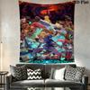 Hot-blooded Game Wall Hanging Printed Fabric Blanket Decorative Tapestries for Bedroom Living Room Home Decor