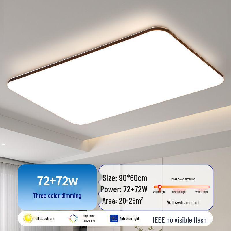 2025 Modern Minimalist LED Ceiling Light for Living Room, Bedroom, Study & Balcony - Super Bright