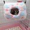 For Pet Supplies Hanging Bird Nest Plush Squirrel Beds Hamster Cage Pet Hammock Pet Sleeping Bag