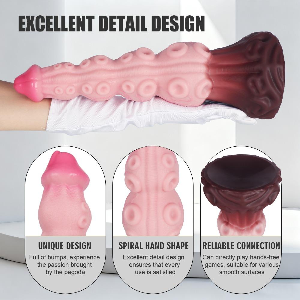 Liquid Silicone Anal Plug Dilator Set Handmade Adult Toy for Couples