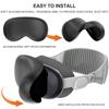 Silikonový ochranný kryt pro VR headset PSVR2 Helma Plný ochranný kryt Omyvatelný Anti-scratch skořepina Pro PS VR2 Příslušenství