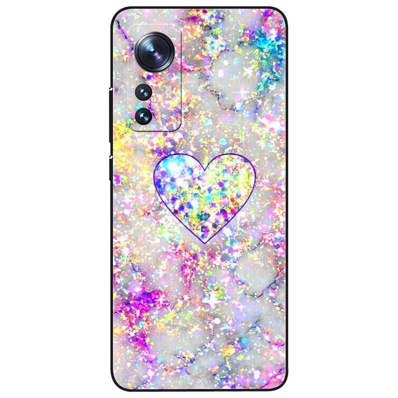 For Xiaomi Redmi Note 12s Case 12 S Soft Black Silicone Cool Marble TPU Funda Para for Redmi Note 12S 2023 Shockproof Note12s