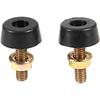 1 Pair Car Bonnet Stop Adjusters Hood Buffer Rubber Cap Bumper Stopper 62840-H8500 Replacement Parts