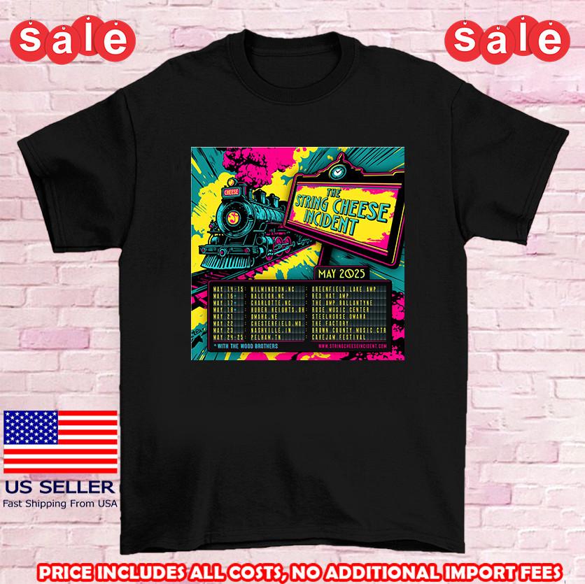 The String Cheese Incident Band Summer Tour  S to 5XL SE394 Unisex T-Shirt XXXXL