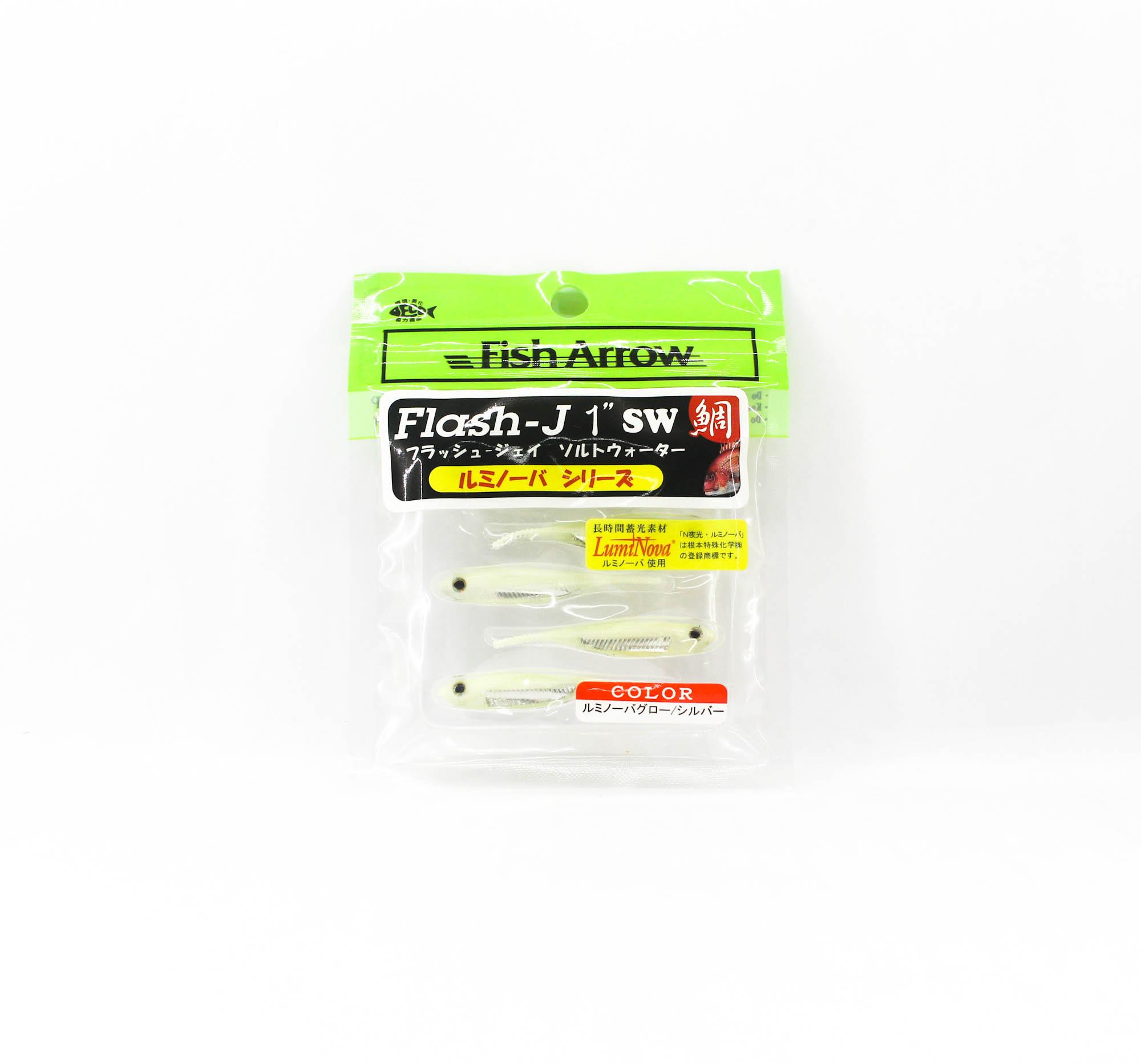 Fish Arrow Soft Lure Flash J SW 1 Inch 5 Piece per pack #L134 (3203)
