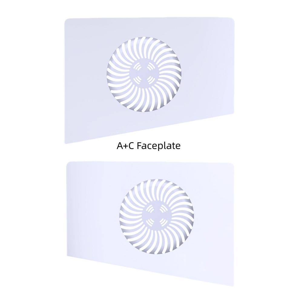 Capac consolă placă frontală Carcasă dură ABS Anti-zgârieturi Capac carcasă placă frontală cu orificiu de răcire pentru consolă playstation 5 Pro PS5 Pro