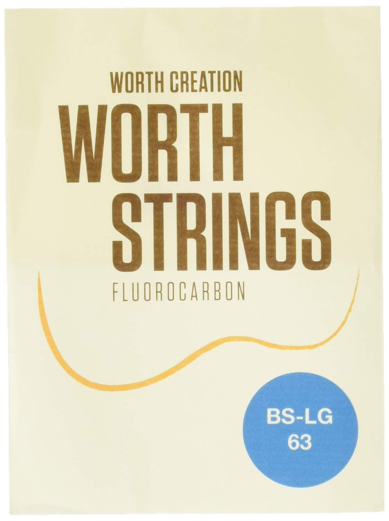 

Worth Strings BS-LG Ukulele Strings, Brown Slotted Low-G, 63-inch, Brown Fluorocarbon