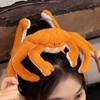 Simulation Crab Plush Toy Fluffy Sea Animal Doll Sleeping Pillow Crab Plush Doll  Christmas Toy