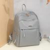 Schoolbag1011 Women's New Oxford Cloth Backpack Casual Anti-splashing Light Versatile Travel Bag Canvas Student School Bag