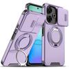 For Honor 600e Case Honor 600 Lite Cove Honor 400 Lite 400pro Phone Case New Armor Slide Lens Protect Magnetic Ring Holder Cover