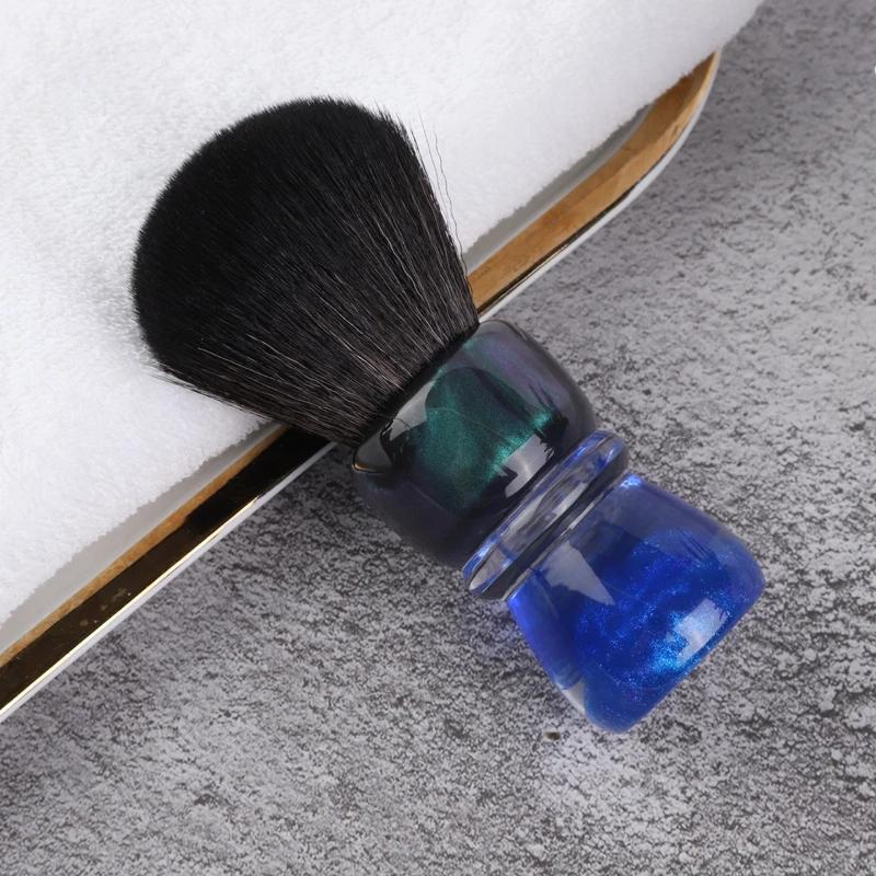 YAQI OCEAN 28mm Synthetic Hair Resin Handle Men Wet Shaving Brush 67MM Handle Height And 57MM Loft Size For Mens Shaving Brush